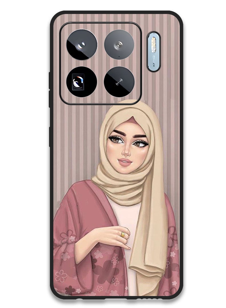 Theodor Case Compatible with Xiaomi 15S Pro 6.73 Inch Protection Shockproof Bumper Cover Hijab Girl 1 - Image 1