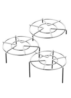 Set of 3, Stainless Steel Trivet Rack Stand, 3 Sizes Heavy Duty Pressure Cooker Steam Rack, Steaming Pot Pan Cooking Stand- 1.2 Inch, 2 2.8 Inch - pzsku/ZBD1109D7BCCCAE870E01Z/45/_/1704617605/046e47c6-d12b-4b20-a4e7-5a00872a2d3d