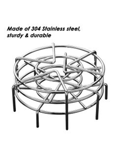 Set of 3, Stainless Steel Trivet Rack Stand, 3 Sizes Heavy Duty Pressure Cooker Steam Rack, Steaming Pot Pan Cooking Stand- 1.2 Inch, 2 2.8 Inch - pzsku/ZBD1109D7BCCCAE870E01Z/45/_/1704617606/888c00bc-8470-4c3c-a477-8bb4c35a9a7c