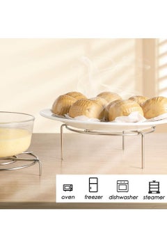 Set of 3, Stainless Steel Trivet Rack Stand, 3 Sizes Heavy Duty Pressure Cooker Steam Rack, Steaming Pot Pan Cooking Stand- 1.2 Inch, 2 2.8 Inch - pzsku/ZBD1109D7BCCCAE870E01Z/45/_/1704617609/1e14bb2c-918e-48a0-888e-3574dc0a98d3