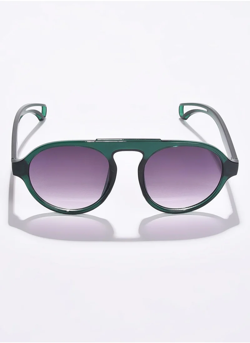صوص هاوت Black Lens Black Wayfarer Sunglasses
