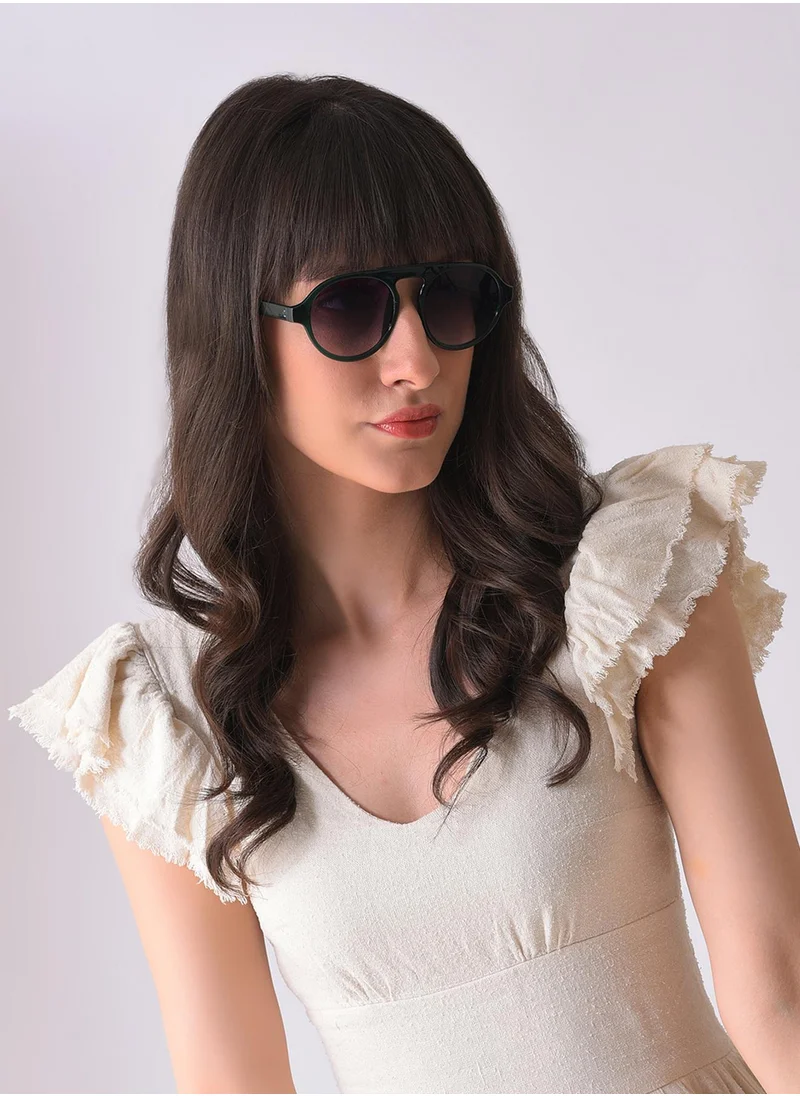 صوص هاوت Black Lens Black Wayfarer Sunglasses