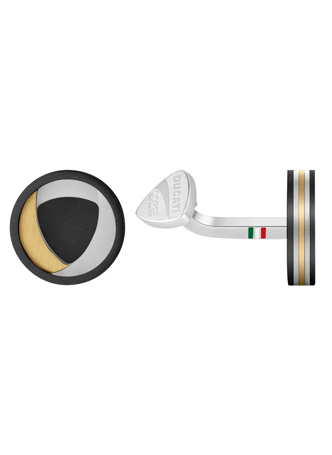 Ducati Corse Ducati Valore Grey Cufflink For MenDTAGC0000101