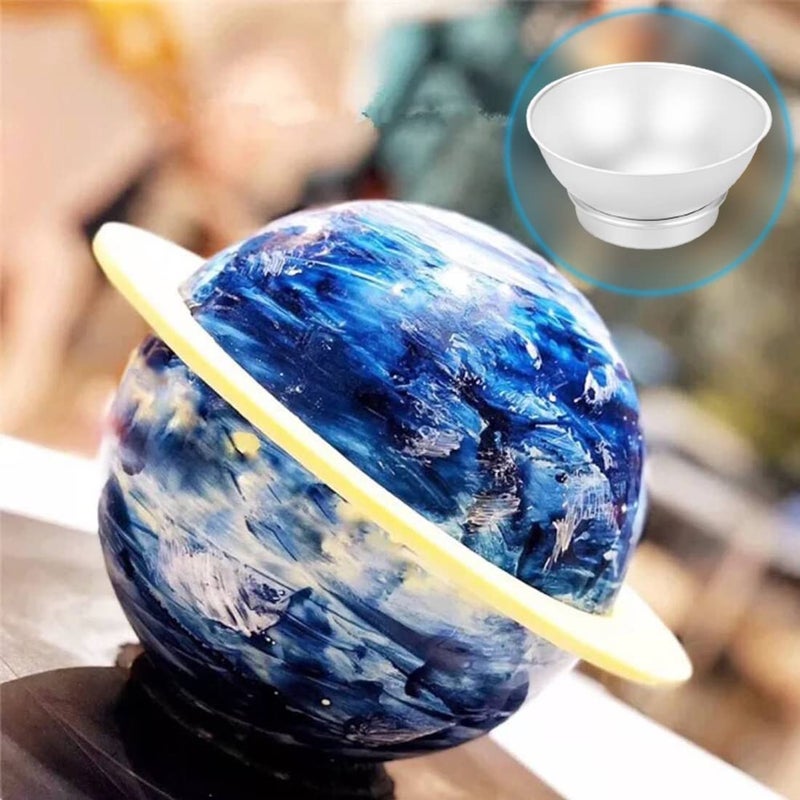Qicfrk Cake Sphere Pan Half Ball Cake Pan 8 Inch Ball Pan 3D Cake Pan Ball To Create Any Ball Shaped Cake Soccer Shaped Baking Pans Diy Birthday Spher Cake Pan - Image 4