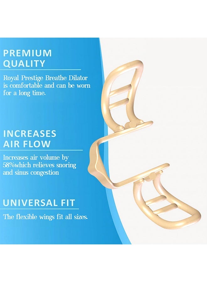 Royal Prestige الرياضة التنفس عبر الأنف المساعدة، التنفس المحسن فورا، منع الشخير، زيادة دوران الهواء التنفسي  - Image 3