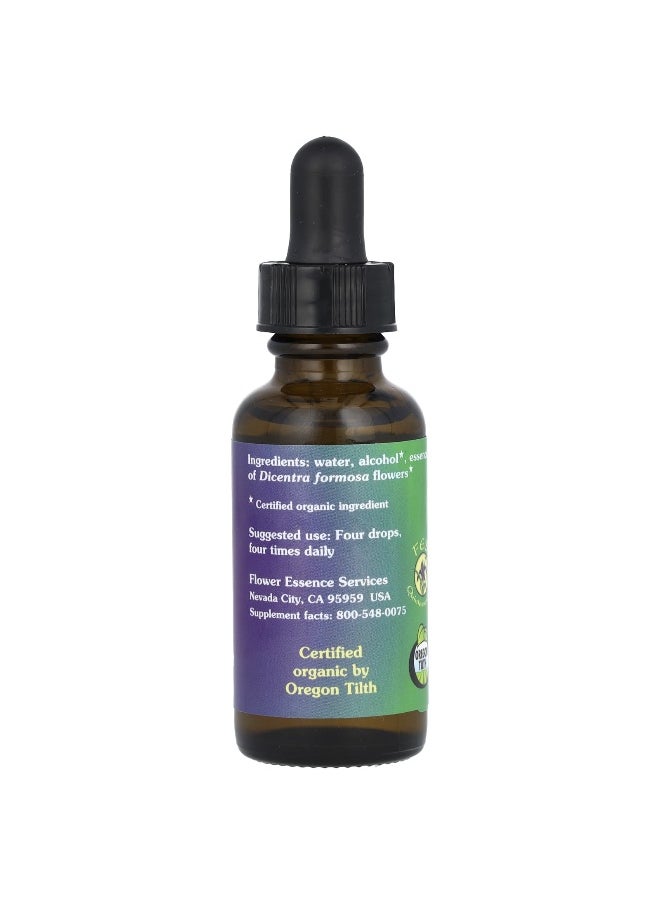 Flower Essence Services Flower Essence Services, Bleeding Heart, Flower Essence, 1 fl oz (30 ml)  - Image 2