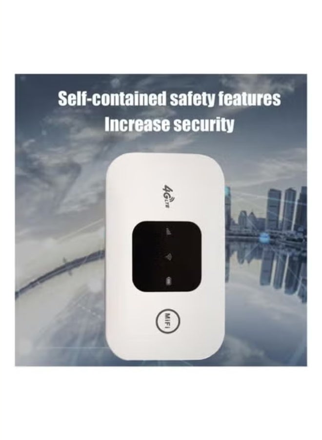 راوتر WiFi محمول متنقل 4G LTE، راوتر محمول للسيارة يوفر نقطة ساخنة لاسلكية للإنترنت المتنقل. - Image 3