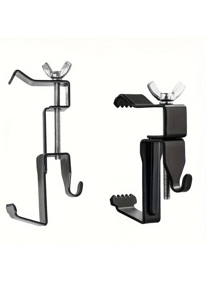 2pcs Heavy Duty Stainless Steel Brick Wall Clips No Drill Paint Finished Outdoor Hooks - Image 5