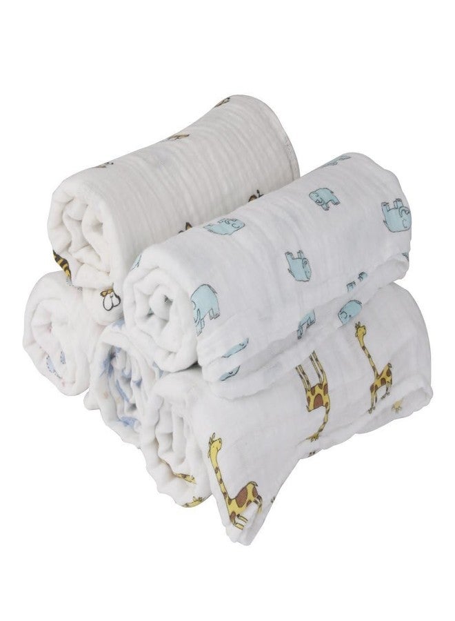 KmCho Muslin Cloth for New Born Baby, Ultra Soft Cotton Swaddle for New Born Baby, Breathable Baby Swaddle Wrap for New Born Essentials - Image 1
