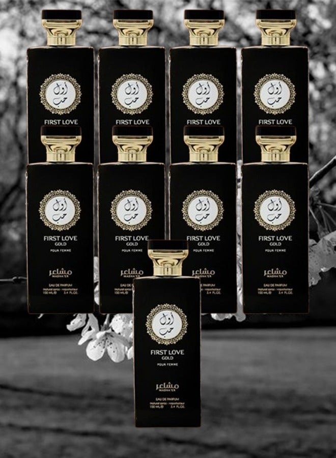لوف 9 قطع عطر فيرست لوف جولد 100 مل - Image 1