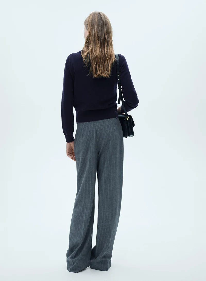 MANGO Nekko Crew Neck Pullover Sweater