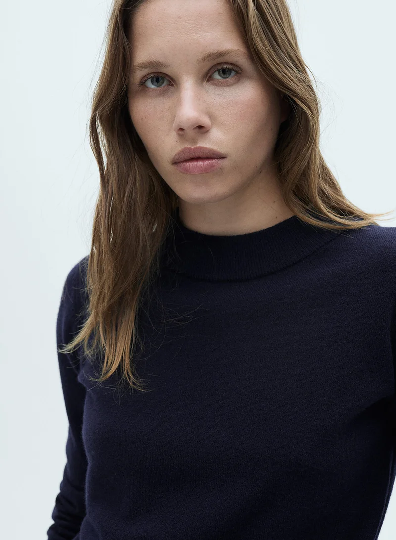 MANGO Nekko Crew Neck Pullover Sweater