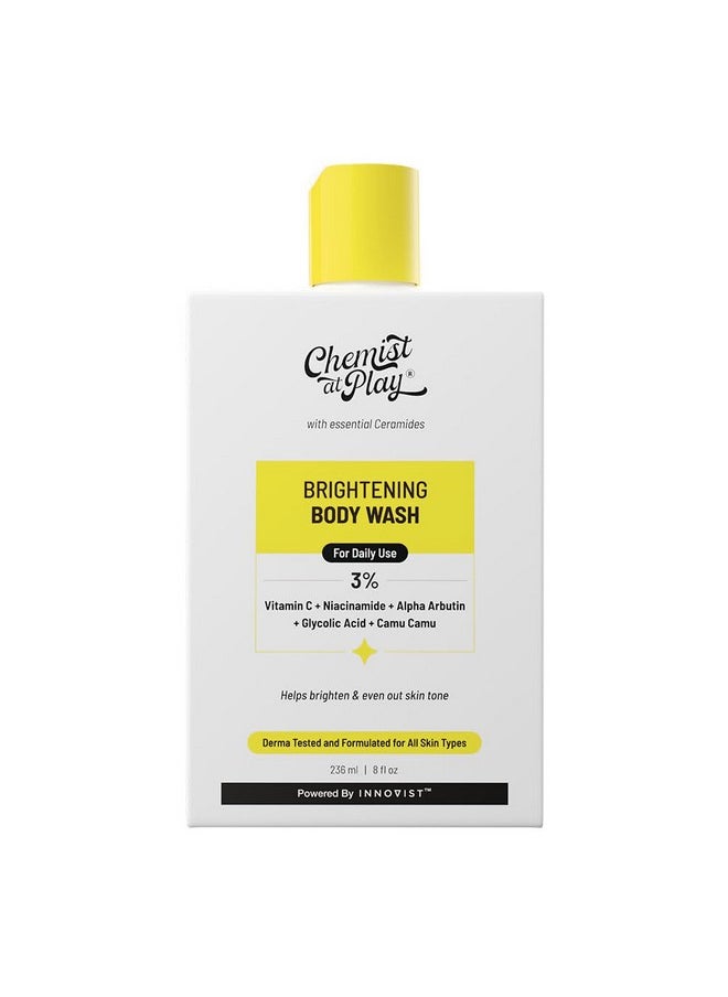 Brightening Body Wash | Glowing Skin Vitamin C Bodywash | Helps To Reduce Fades Dark Spots, Evens Out Skin Tone | Alpha Arbutin | 30X Vitamin C With Camu Camu | For Women & Men | 236Ml - pzsku/ZBD11BE4283CAAA97D054Z/45/_/1735816773/0c6e0d1a-9f87-411a-802e-1ec33c15726b