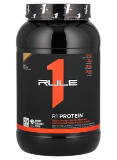 Rule One Proteins R1 Protein Powder Drink Mix Cafe Mocha 1.98 lb (899 g) 
