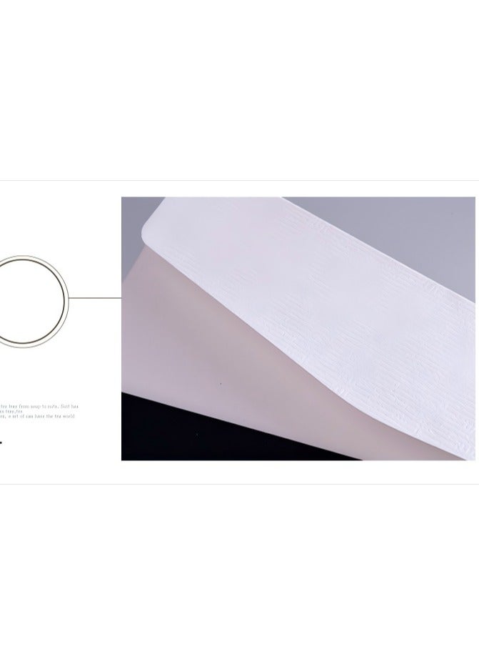 Thank You Card - (White) Elegant design, accompanied by high-quality white envelopes, suitable for wedding, birthday, thank-you occasions, and anniversary gifts.  Dimensions: 8.8 × 17.5 cm (3.5 × 7 inches). - Image 5