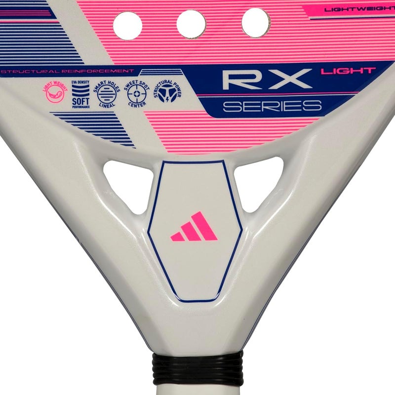 Adidas Padel Racket - RX Series Light 2026 - White/Pink - Image 2