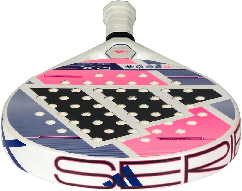 Adidas Padel Racket - RX Series Light 2026 - White/Pink - Image 4