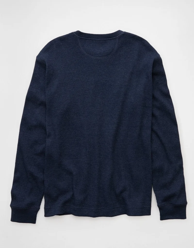American Eagle  AE Long-Sleeve Thermal T-Shirt for Men | Best Price UAE