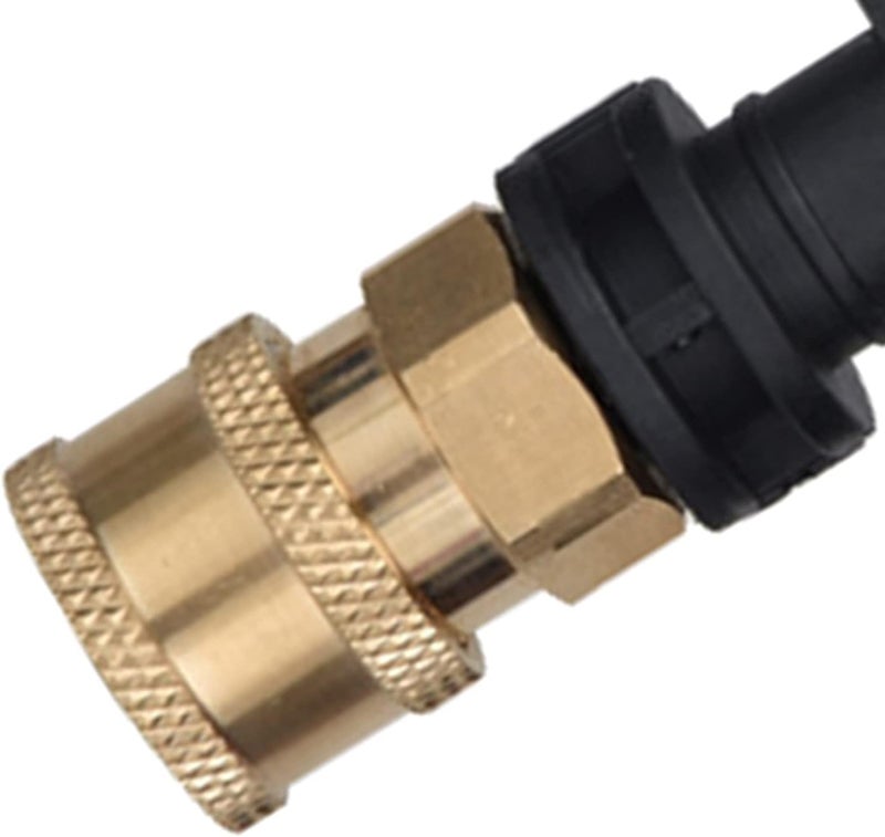 klarakoHigh Pressure Snow Foam Lance Washer Hose Adapters 1/4inch Quick Disconnect Connector Foam Nozzle Power Washer Fitting Washer Hose Replacements klarakofor Lavor - Image 4