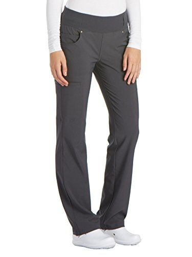 Cherokee iFlex CK002 Mid Rise Pull-On Pant Pewter XS Petite - Image 1