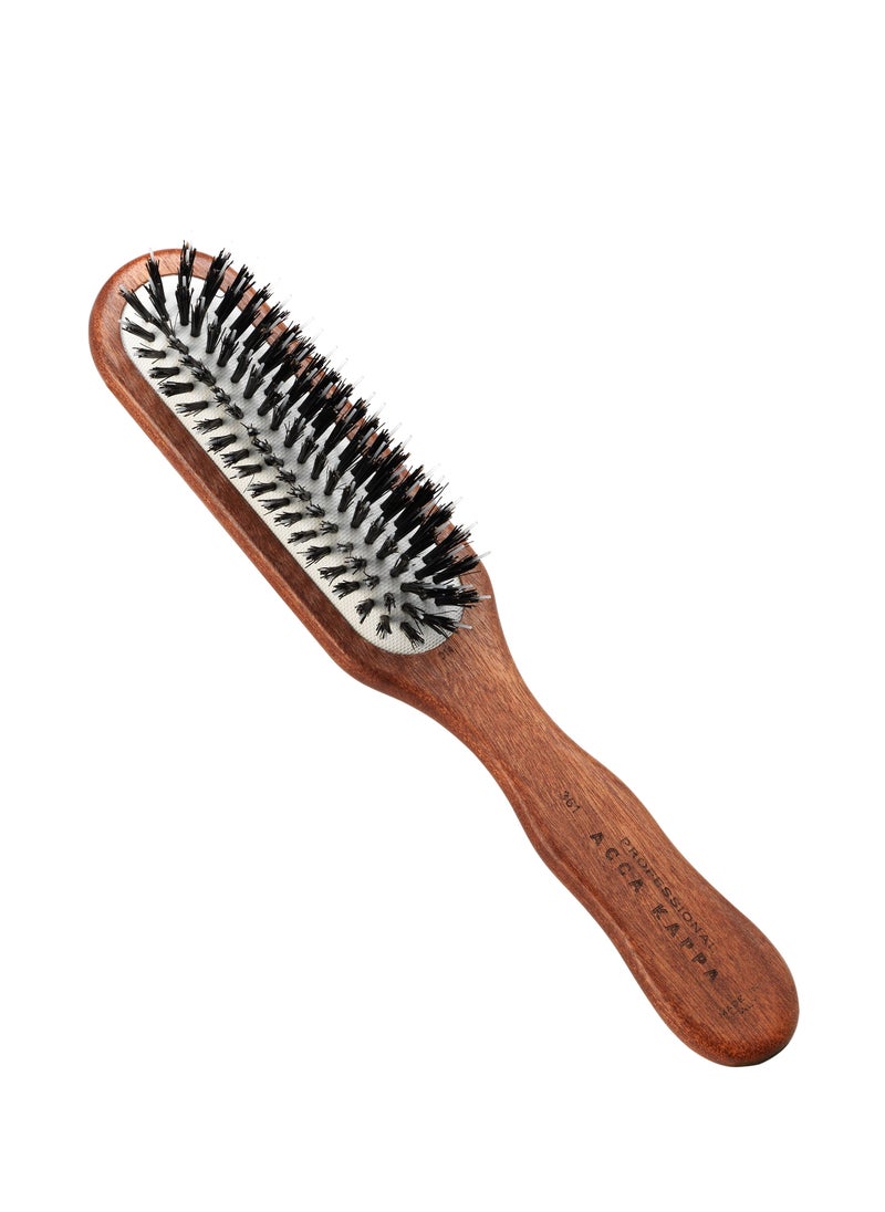 ACCA KAPPA PNUEMATIC - PORCUPINE BRISTLES Hair Brush | Straight Shape 20.5 cm.  - Image 1