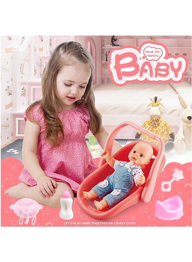 Kidle Cotton Body Vinyl Doll with Accessories - Image 4