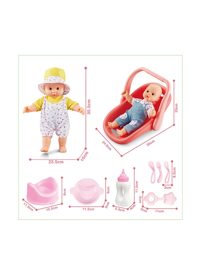 Kidle Cotton Body Vinyl Doll with Accessories - Image 5