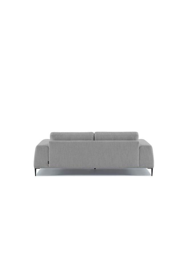 LOFT ARTHUR, SOFA, SET,3+2.5 SEATER, 230/260X99X80CMS,FABRIC,DARK GREY,BLACK LEG 550/EASY 4-PND - Image 3