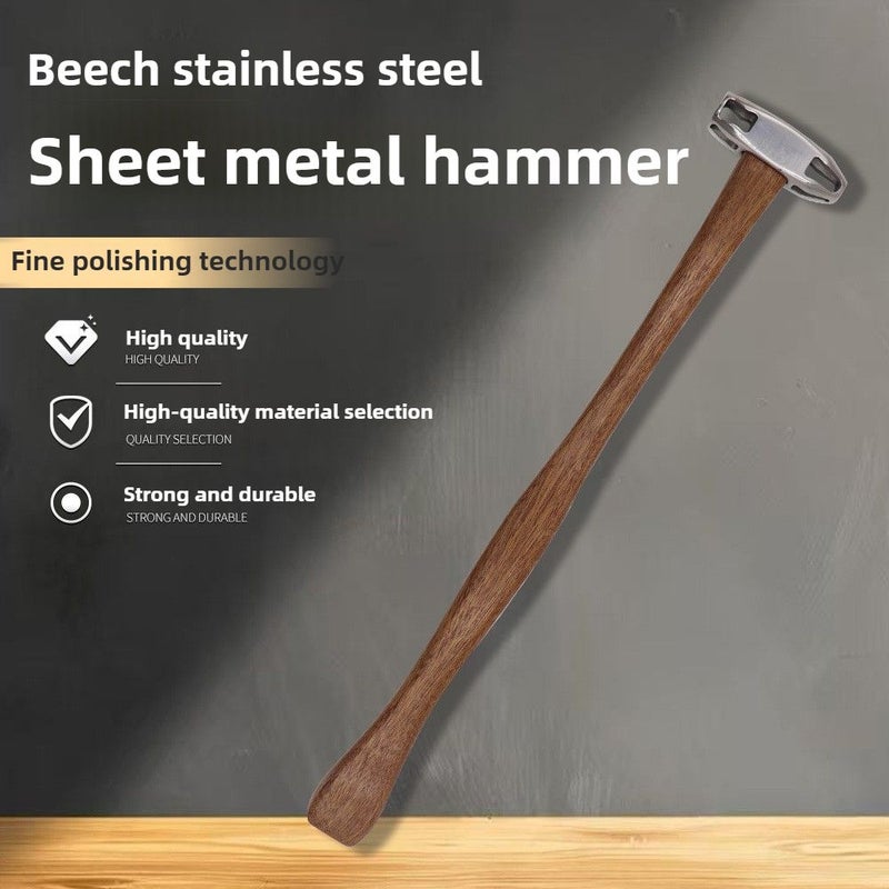 Stainless Steel Car Dent Repair Puller Hammer with Ergonomic Handle - Image 1