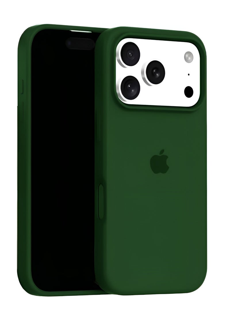 iPhone 17 Pro Max Case Liquid Soft Silicone iPhone 17 Pro Max Cover Anti Scratch with Inside Microfiber Lining Shockproof Protective Phone Case for iPhone 17 Pro Max - Image 1