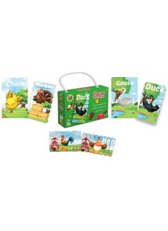 Generic Stripes Puzzle - Farm Birds 