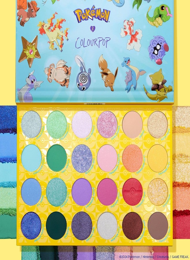 كالر بوب باليت ظلال العيون ColourPop x Pokémon Pallet Town - Image 2