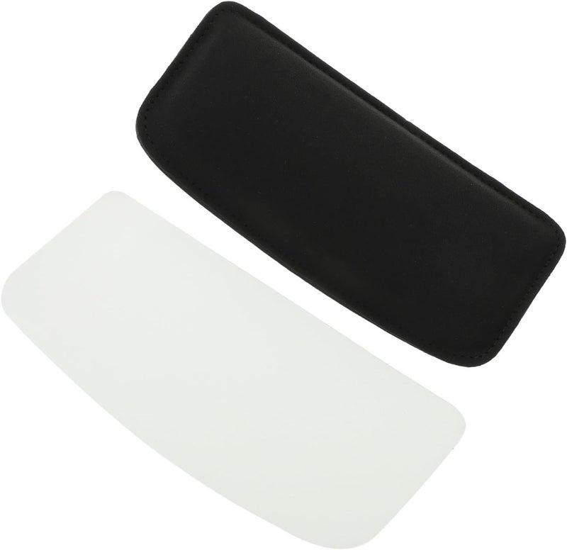 Black Car Knee Cushion Ergonomic Plush Support Pad For Driving Pain Relief - Image 1