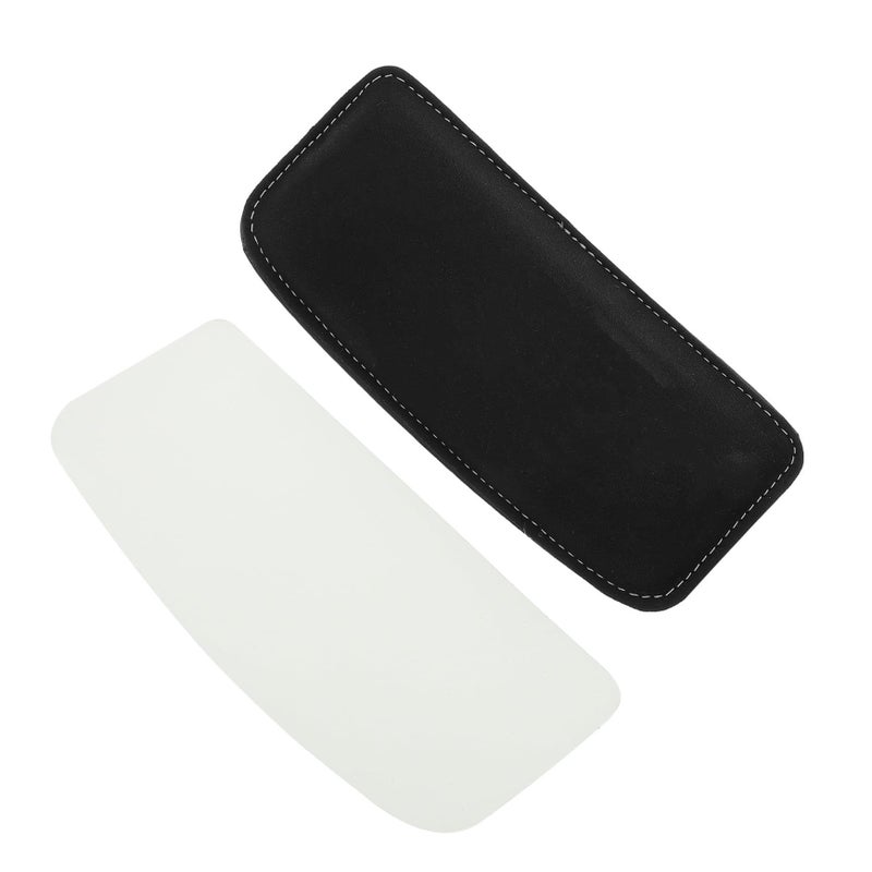 Black Car Knee Cushion Ergonomic Plush Support Pad For Driving Pain Relief - Image 2