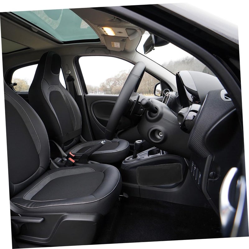 Black Car Knee Cushion Ergonomic Plush Support Pad For Driving Pain Relief - Image 5