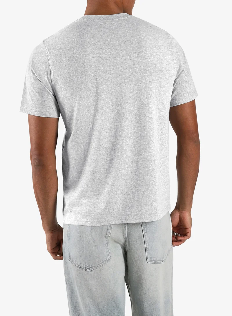 ريبوك Chad Big Logo Crew Neck Ss Tee