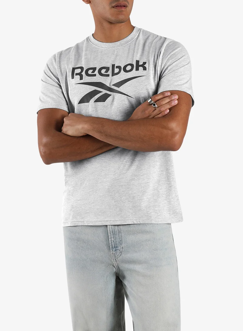 ريبوك Chad Big Logo Crew Neck Ss Tee