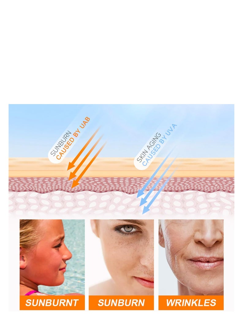 Disaar Vitamin C Whitening Sunscreen With Hyaluronic Acid 50 grams - Image 4