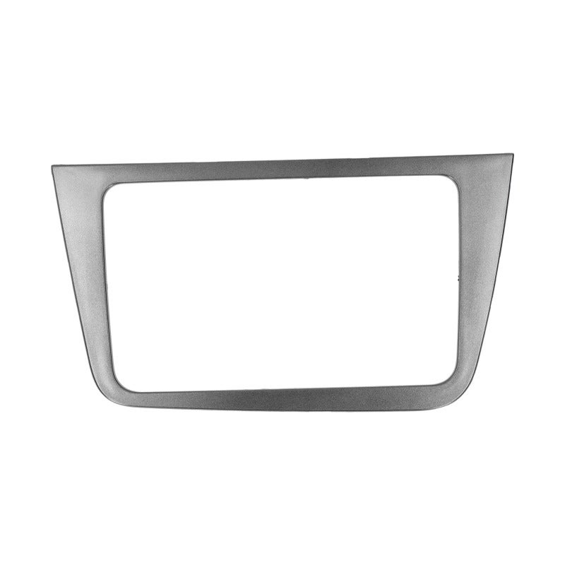 Car Stereo Radio Fascia Trim: 2 Din Reinforced ABS Construction - Gapless Perfect Fit Radio Dash Panel Trim for Seat Altea 2004-2015 LHD Interior Upgrade - Image 1