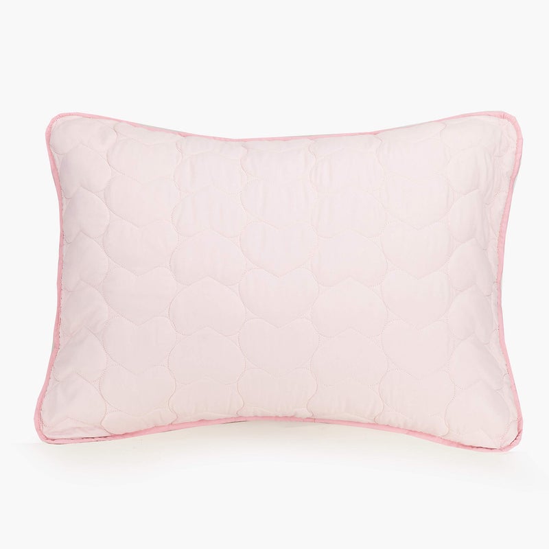 URBAN PLAYGROUND All Seasons Helaine Pink Quilt Set - 3 Piece Soft Brushed Microfiber Kids Bedding Set for Boys/Girls - Machine Washable (Full/Queen) - Image 2