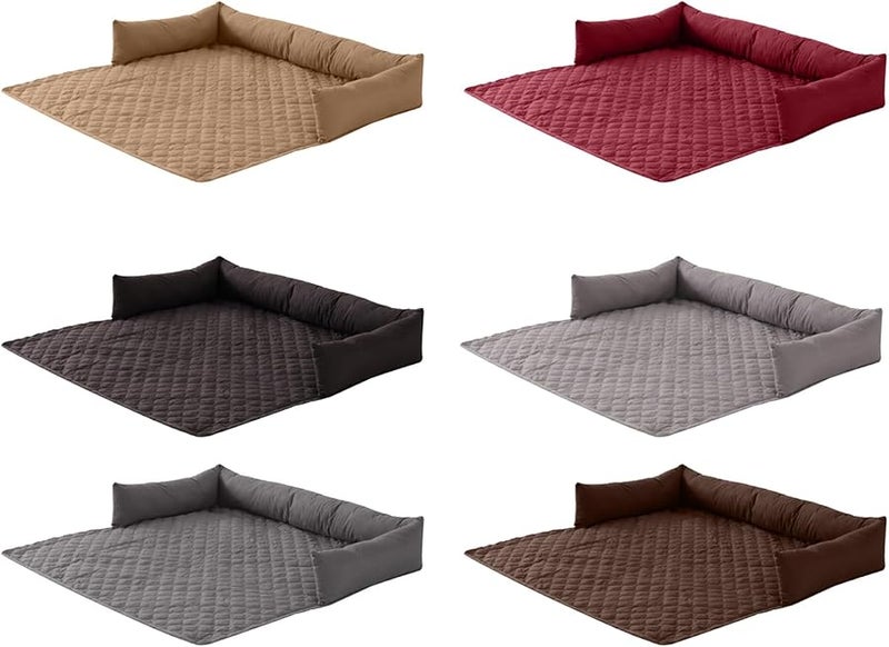 Light Grey XL Pet Mattress Soft Thicken Bed Cushion for Puppy Dog Home Furniture Protector - Image 5