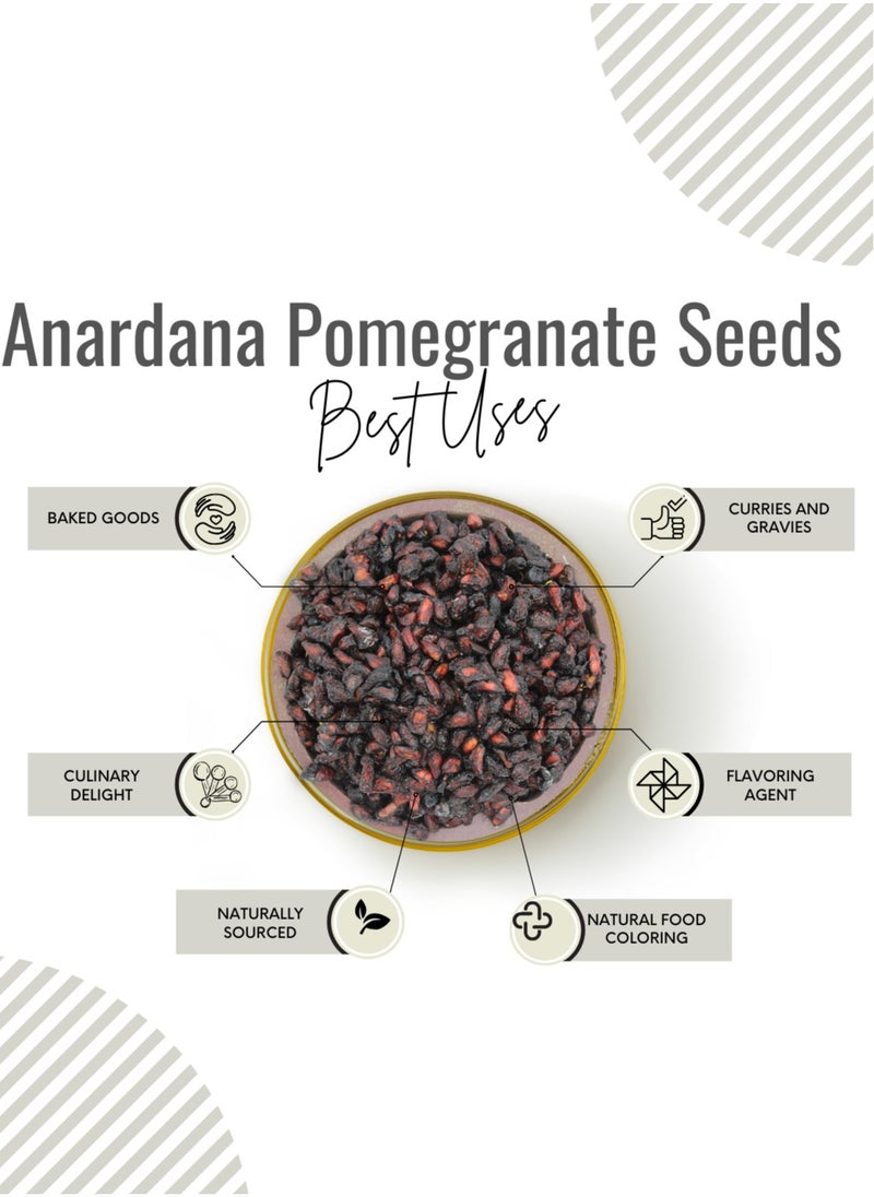 Awafi Mill AWAFI MILL Indian Anardana Pomegranate Seed Whole | Tangy and Flavorful Dried Seeds for Cooking and Snacking  - Image 3