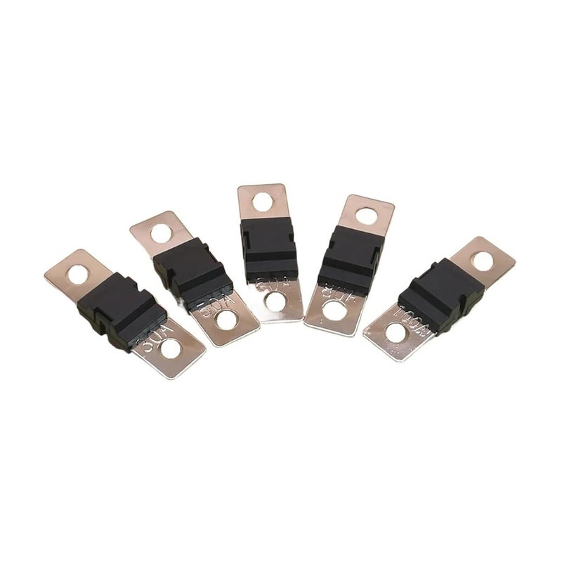 80A Silver Fuse 5PCS LOT 32Vdc 30A 50A 60A 80A 100A 125A 200A - Image 2