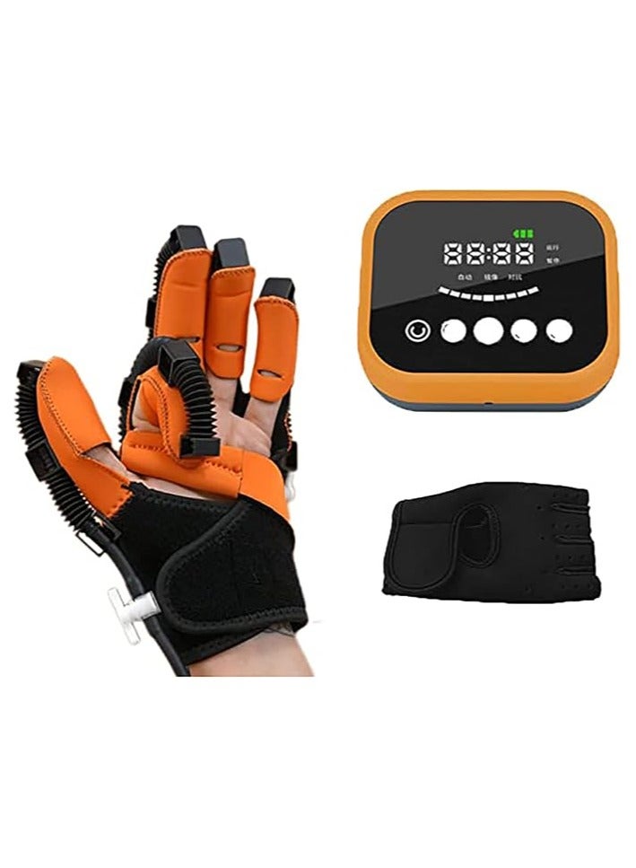 Generic Stroke Hand Splint Manual Training Rehabilitation Robot Gloves Hand Rehabilitation Device Stroke Hemiplegia Finger Trainer (Color : Right, Size : XL) - Image 1