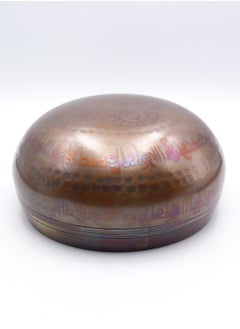 Alpine Crystals UAE Authentic Himalayan Antique Singing Bowl Single Set Handcrafted in Nepal (413 grams) Includes Traditional Wooden Striker  - Image 5