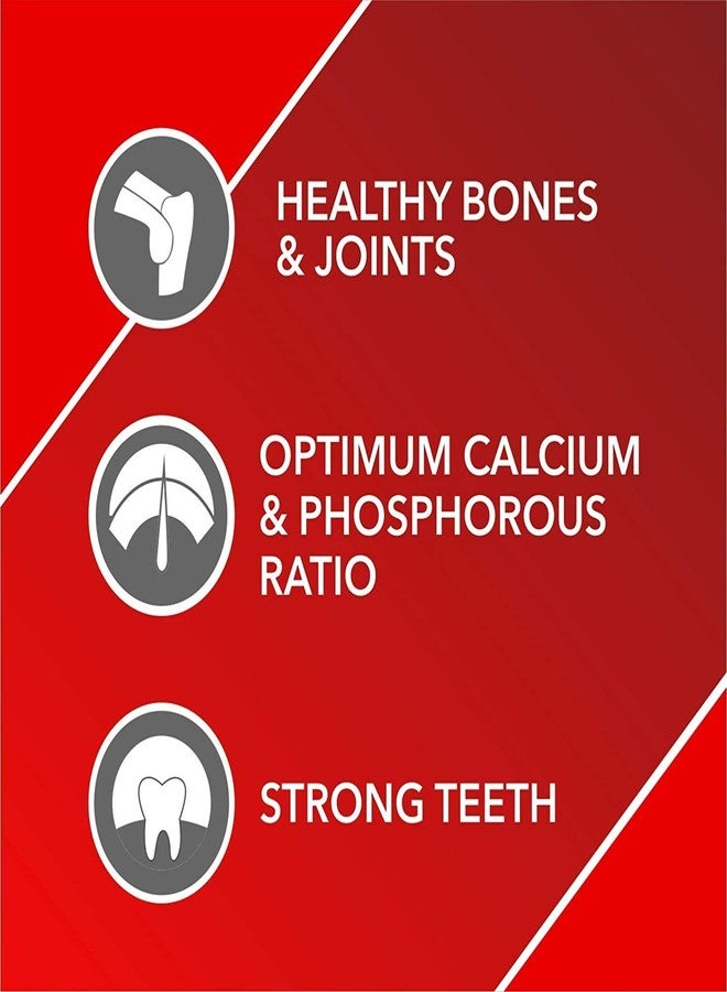 Drools Absolute Dog Supplement Tablets 400g, 110 Pieces Jar | Calcium Flavour | Promotes Better Joint Health | Healthy Skeletal System | Highly Palatable | Maintaining Strong Bones and Teeth - Image 5