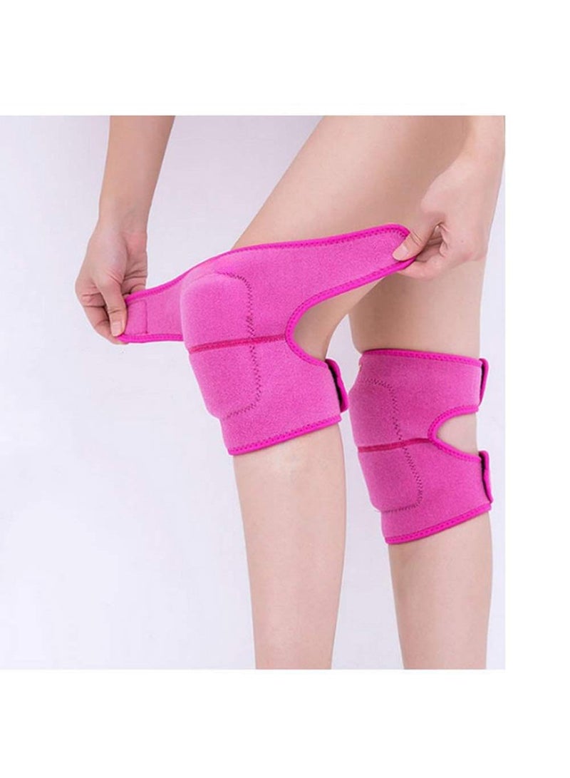 Sweet seven 2PCS Adjustable Kids Knee Pads: Anti-Slip Sponge Brace for Football, Volleyball, Dance, Skating, Basketball. Breathable & Flexible Support for Active Sports. - Image 2