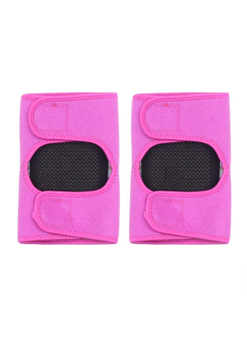 Sweet seven 2PCS Adjustable Kids Knee Pads: Anti-Slip Sponge Brace for Football, Volleyball, Dance, Skating, Basketball. Breathable & Flexible Support for Active Sports. - Image 4