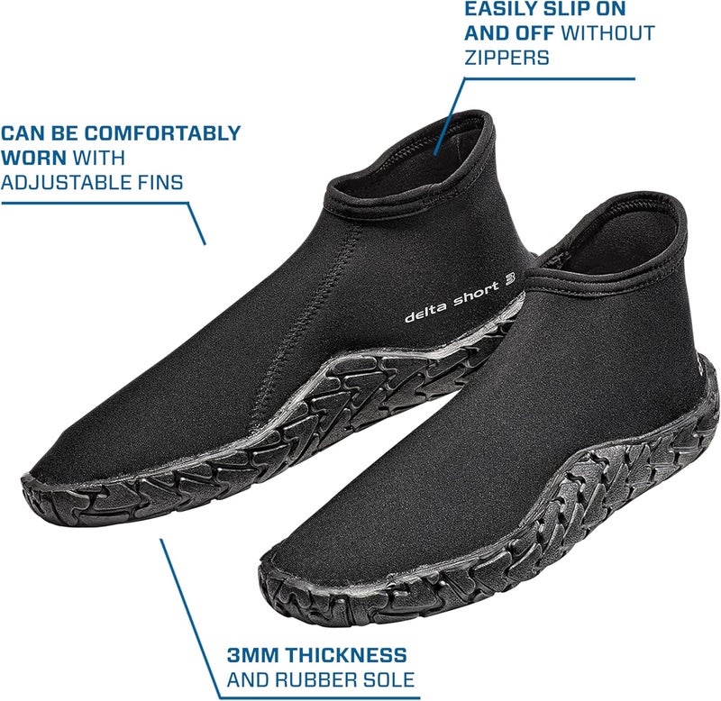 Scubapro Delta 3mm Short Diving Boot - Image 3