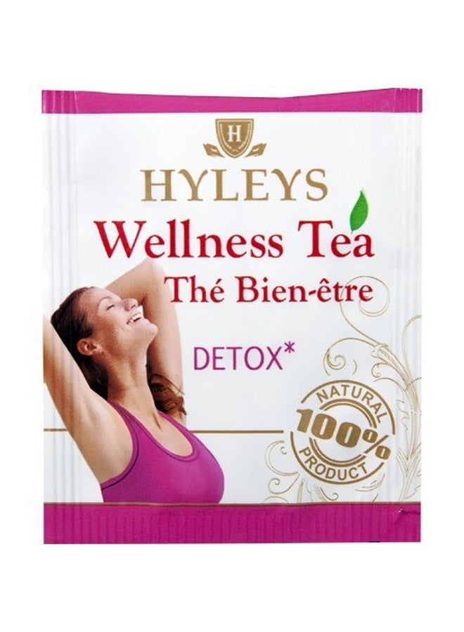 Hyleys Detox Tea for Cleanse - Black Tea with Ginger, Honey & Cinnamon - 25 Tea Bags (1 Pack) - Supports Digestion, Detox & Bloating Relief - Image 2